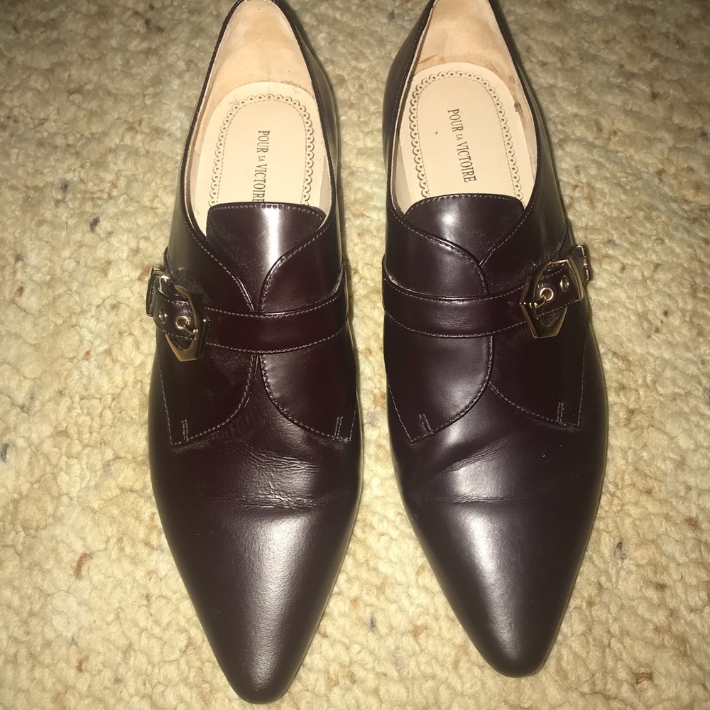 Leather booties